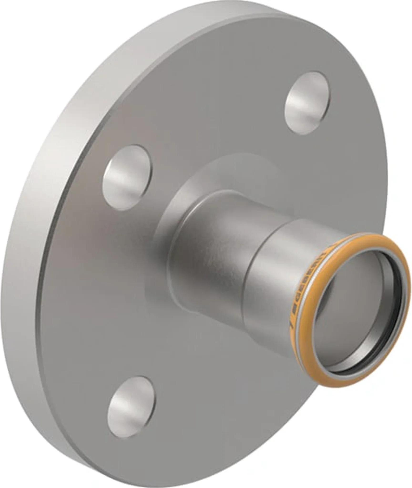 Geberit Mapress Therm Flansch, PN 6, mit Pressmuffe, d=76,1mm, DN=65, 1 Stk. 43749