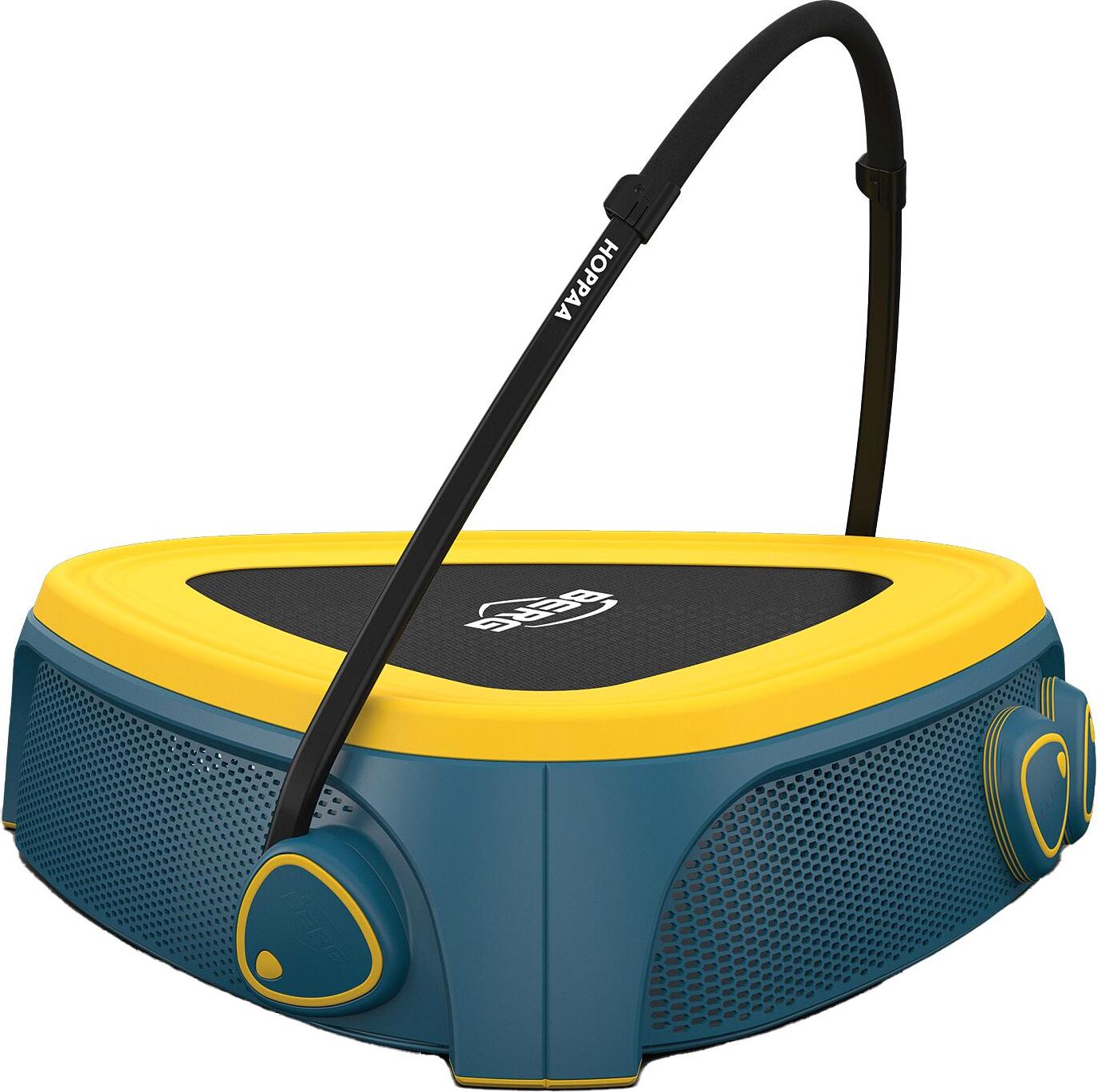 BERG Hoppaa trampolína s držadlom 90 x 90 cm žltá