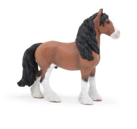 Spielfigur Papo Clydesdale Pferd 51571