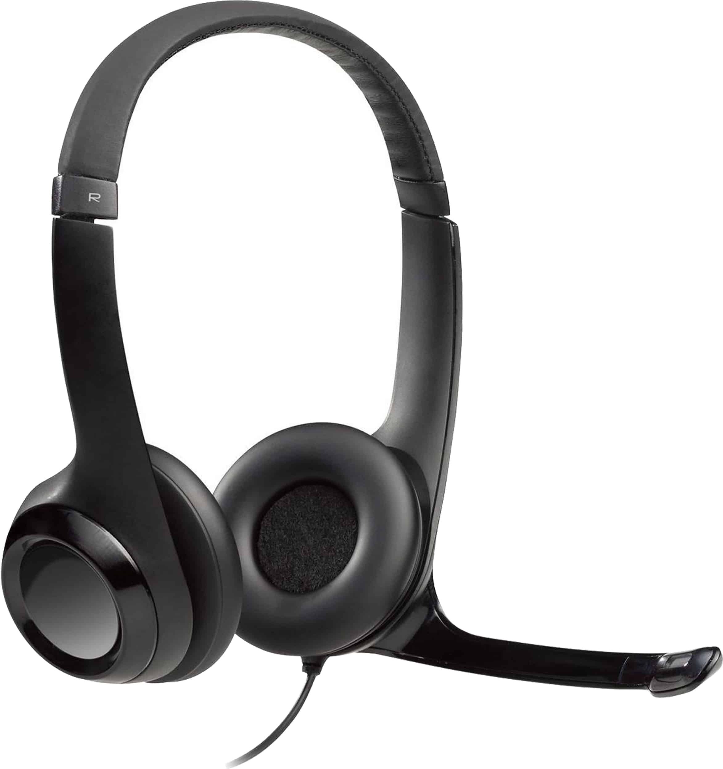 Headset Logitech H390 (USB 2.0, stereo, schwarz) 981-000406