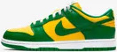 Nike Dunk Low Brazil "Pine Green Varsity Maize", veľkosť: 38