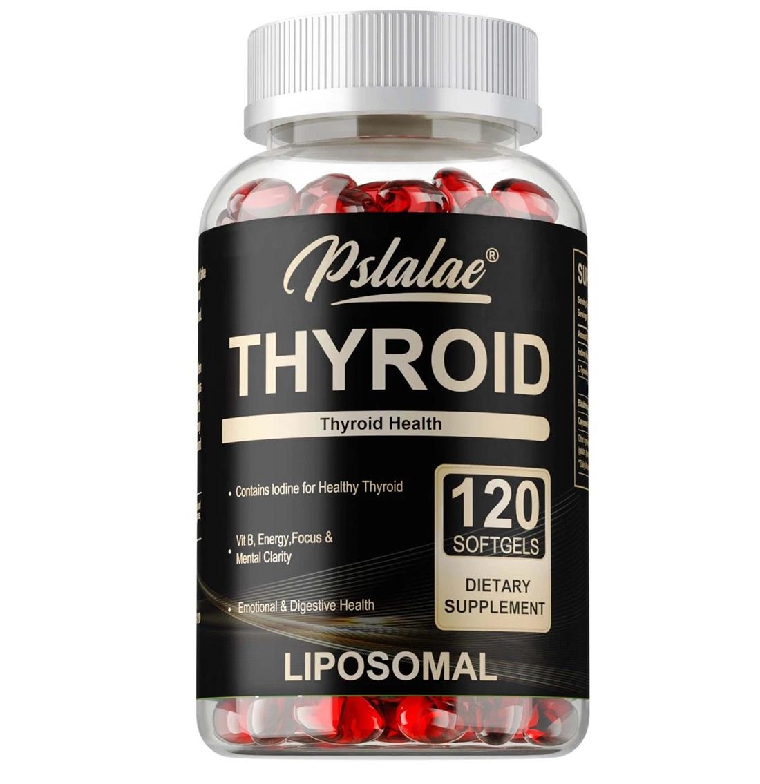 Buporai Thyroid Health (120 Kapseln) Nahrungsergänzungsmittel, Schilddrüse, Energie, Fokus, Klarheit, Verdauung, Körpergesundheit, Schilddrüsengesundheit