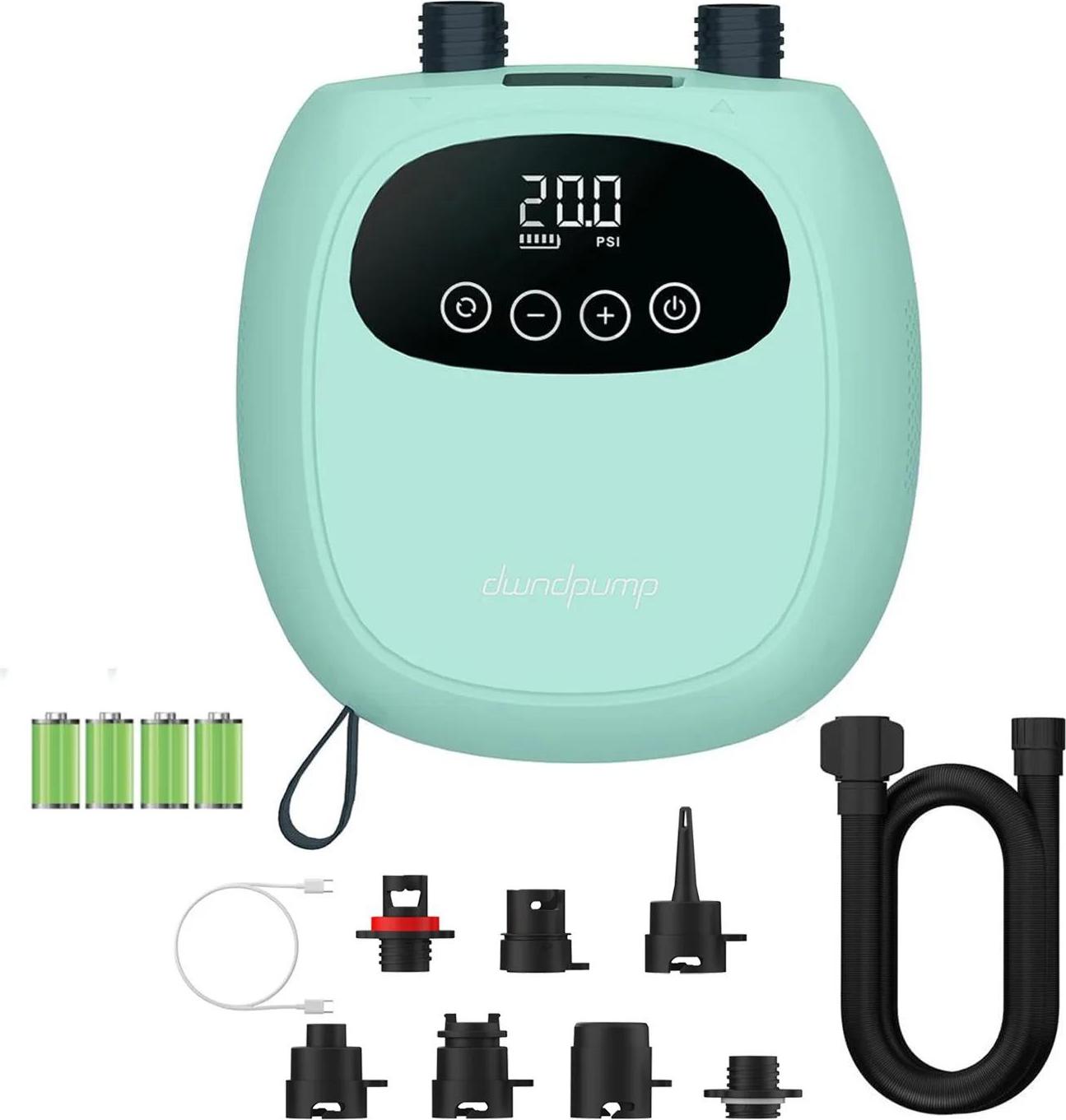 Nafukovačka pádiel, elektrická pumpa Kajak Boat Surfing, maximálny tlak 20PSI, prenosný dizajn, DP3