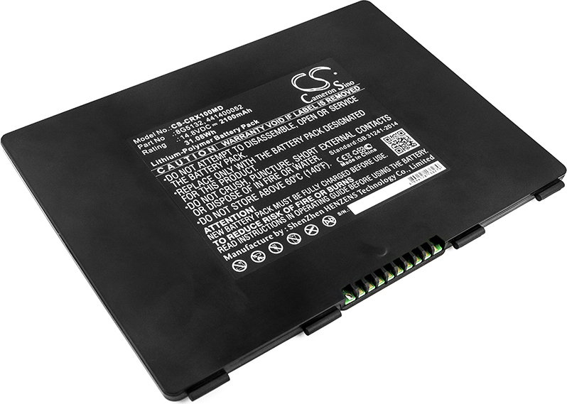 TECHTEK Akku Kompatibel mit [Carestream] DRX-1, DRX-1 System Flat Panel Digital Imager 450, DRX-1 System Flat Panel Digital Imager 465 Ersetzt 100116