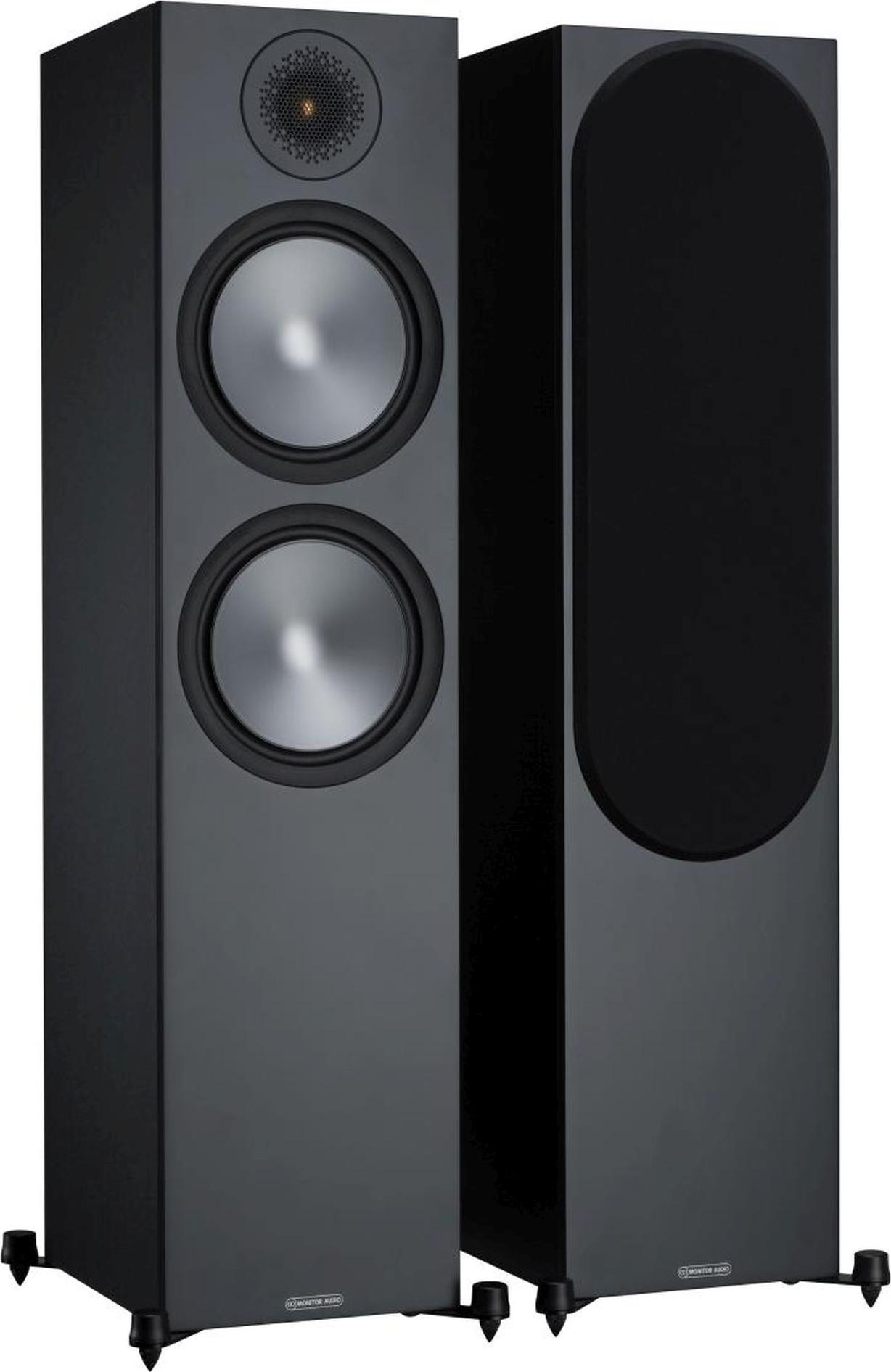 Monitor Audio Bronze 500 Standlautsprecher schwarz 2er Set SB6G500B