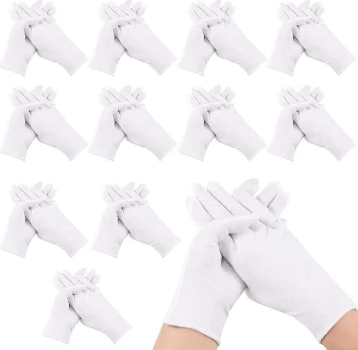 KASURE 12 Paar Fingerlose Baumwollhandschuhe Schwarz,Dünne Atmungsaktive Neurodermitis Handschuhe für Ekzeme und Trockene Hände,Stoffhandschuhe für Schlafen,Nachtpflege und Handpflege