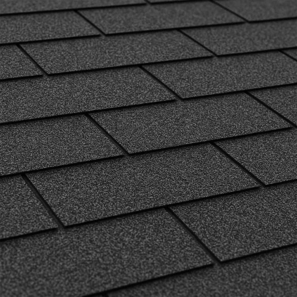 TIMBELA Bitumenschindeln 3 m2 TRIO T-BLACK