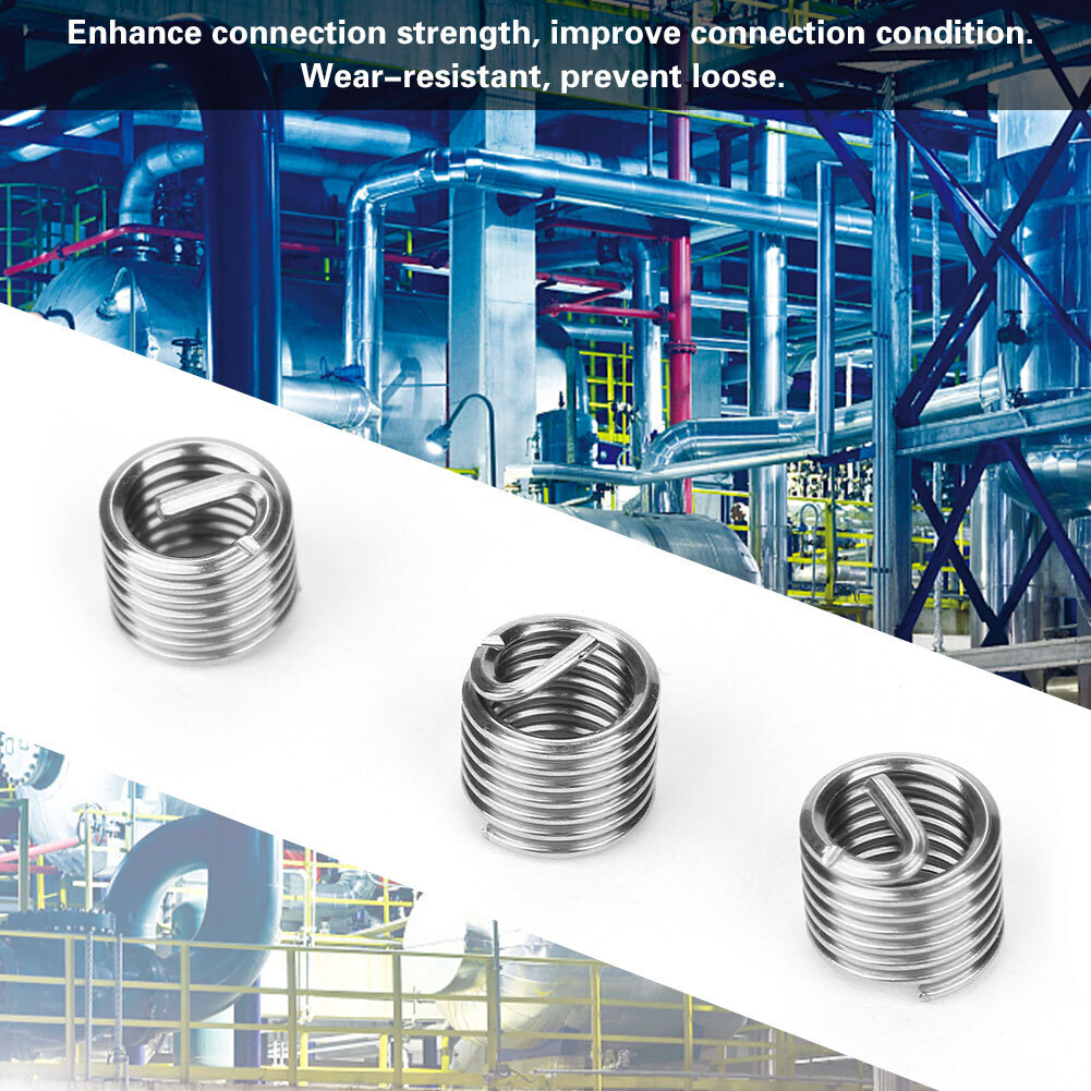 Cocosity Gewindereparatur-Einsatz, Wendel-Einsatz, Spulendraht-Einsatz, Gewinde-Einsatz, Schraubengewinde-Einsatz