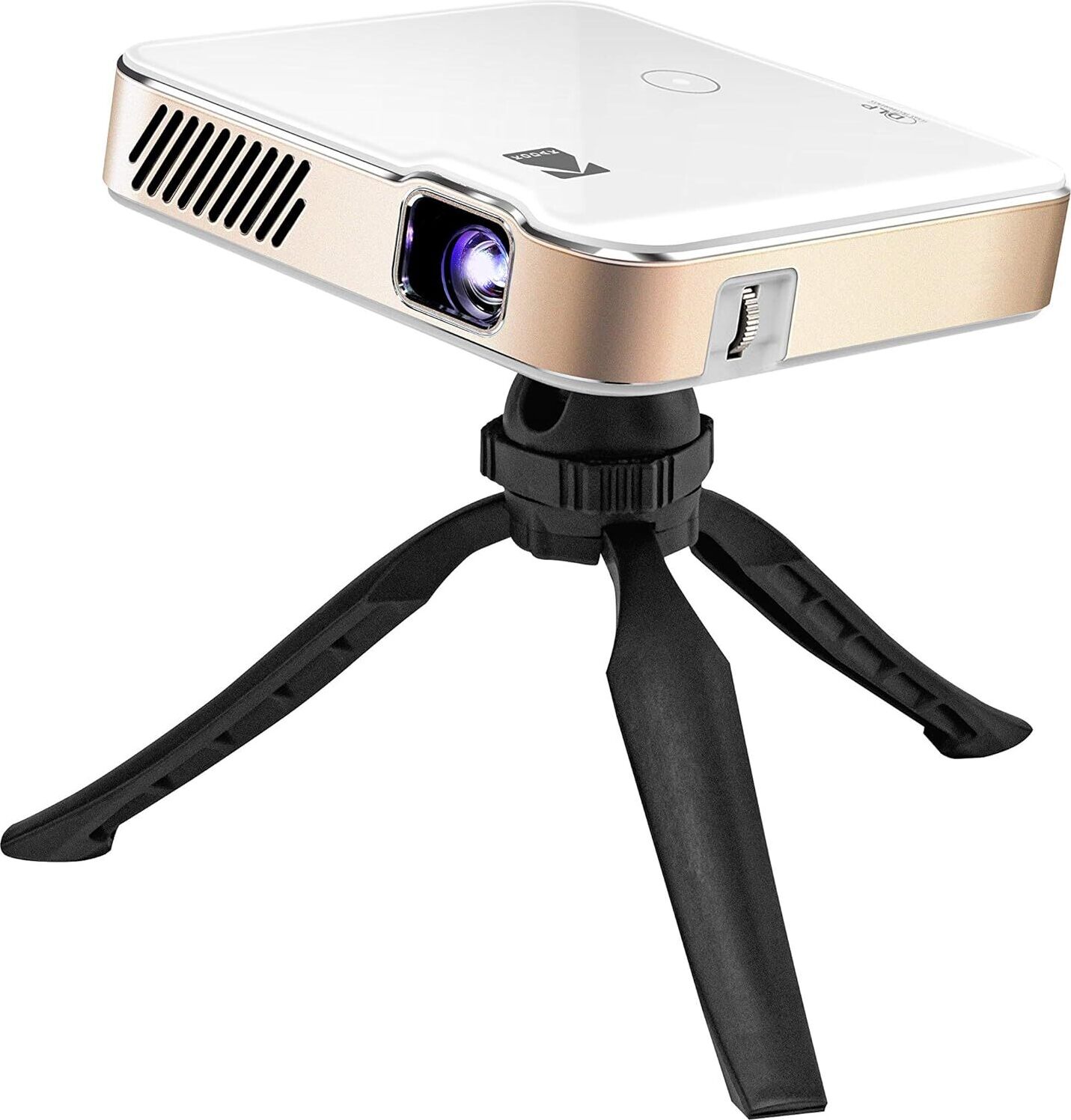 Kodak Luma 450 Tragbarer Full HD Smart Projektor | WLAN, Bluetooth, HDMI und USB kompatibles Mini Heimkinosystem bis zu 150 Zoll | 1080p Native Auflösung