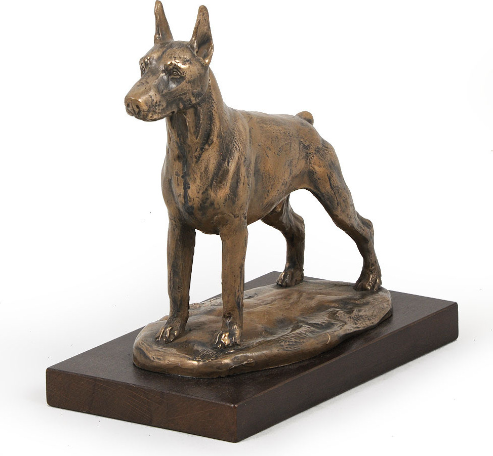 Dobermann I - Hundestatue, Figur für Büro, Trophäe für Hundeausstellung von Art-Dog brand