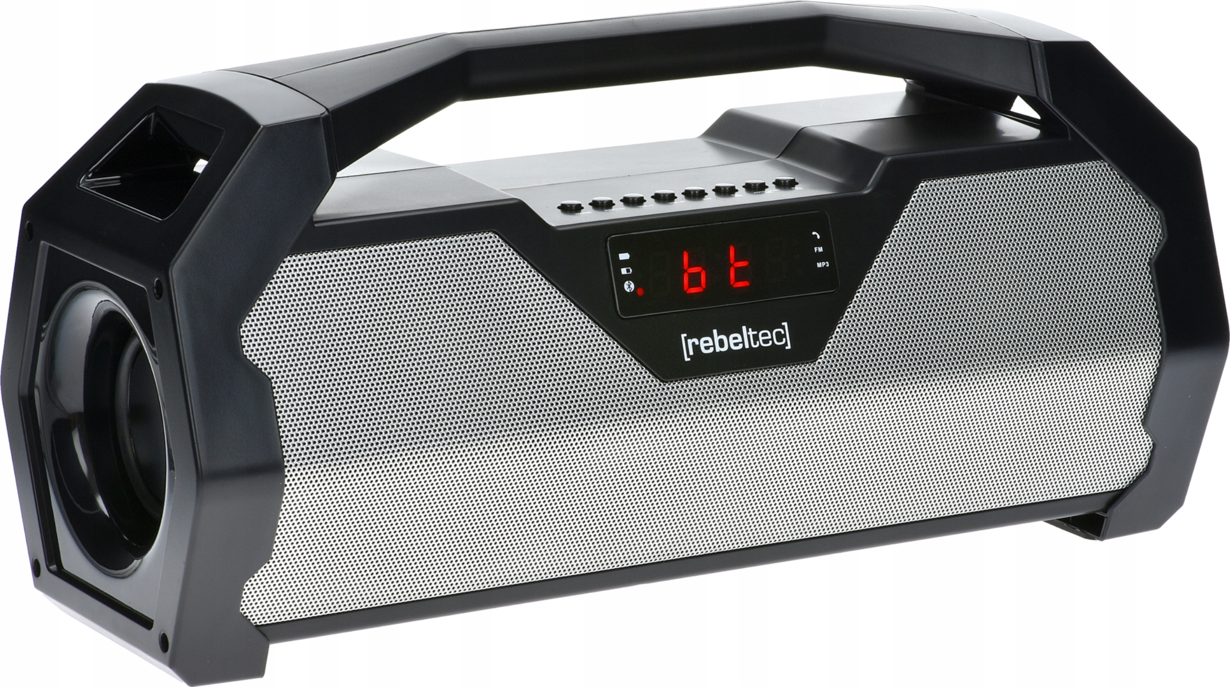 Prenosný Reproduktor Boombox 20W Bluetooth/Fm, Usb, Microsd, Aux, 2+2 Reproduktory