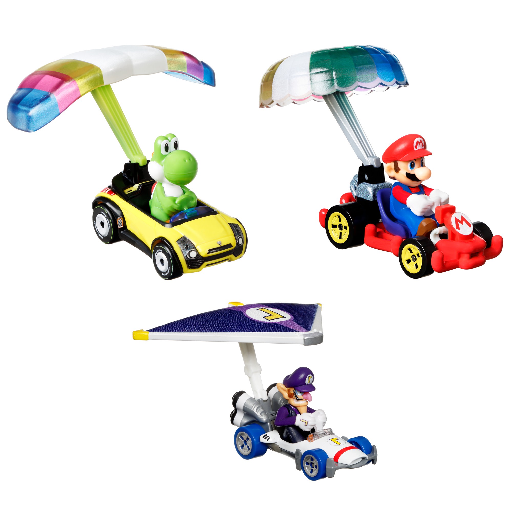 Glider Wheels Kart 3er-Pack Mario Hot #1
