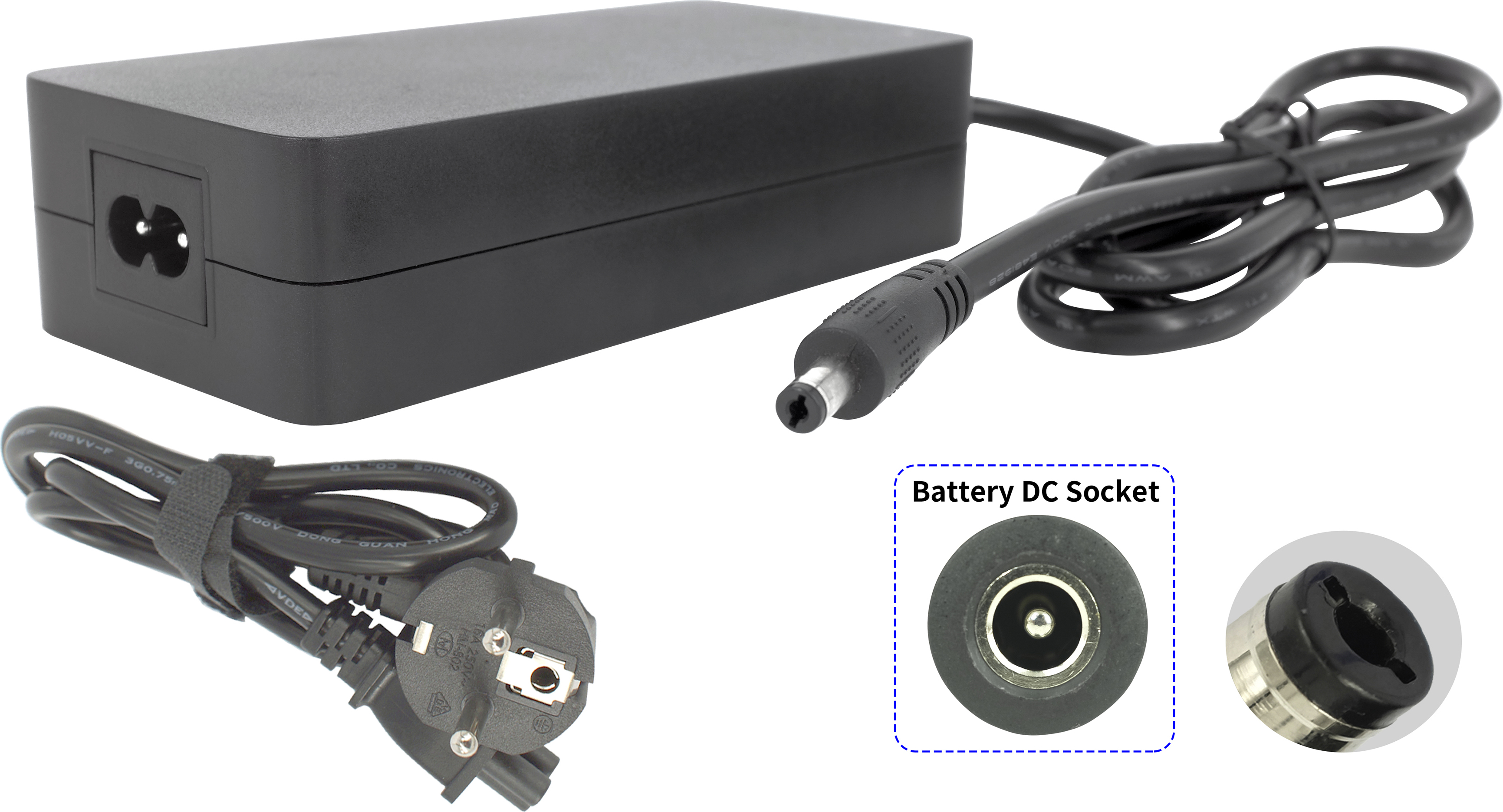 PowerSmart GAN Ladegerät 42V 4A für Wayscral Takeaway E100 CFF161040E.001_31