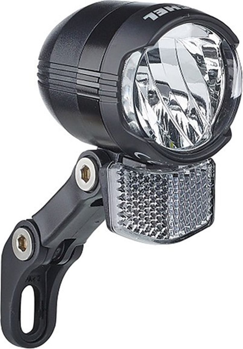 Phare Avant De Vélo électrique Büchel Shiny 50 Day - LED, ~50 Lux, 6-42V, Avec Support