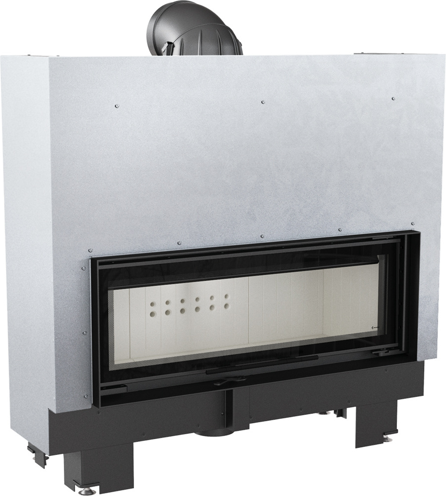 Oceľový krb MB 14 kW Ø 200 zdvih