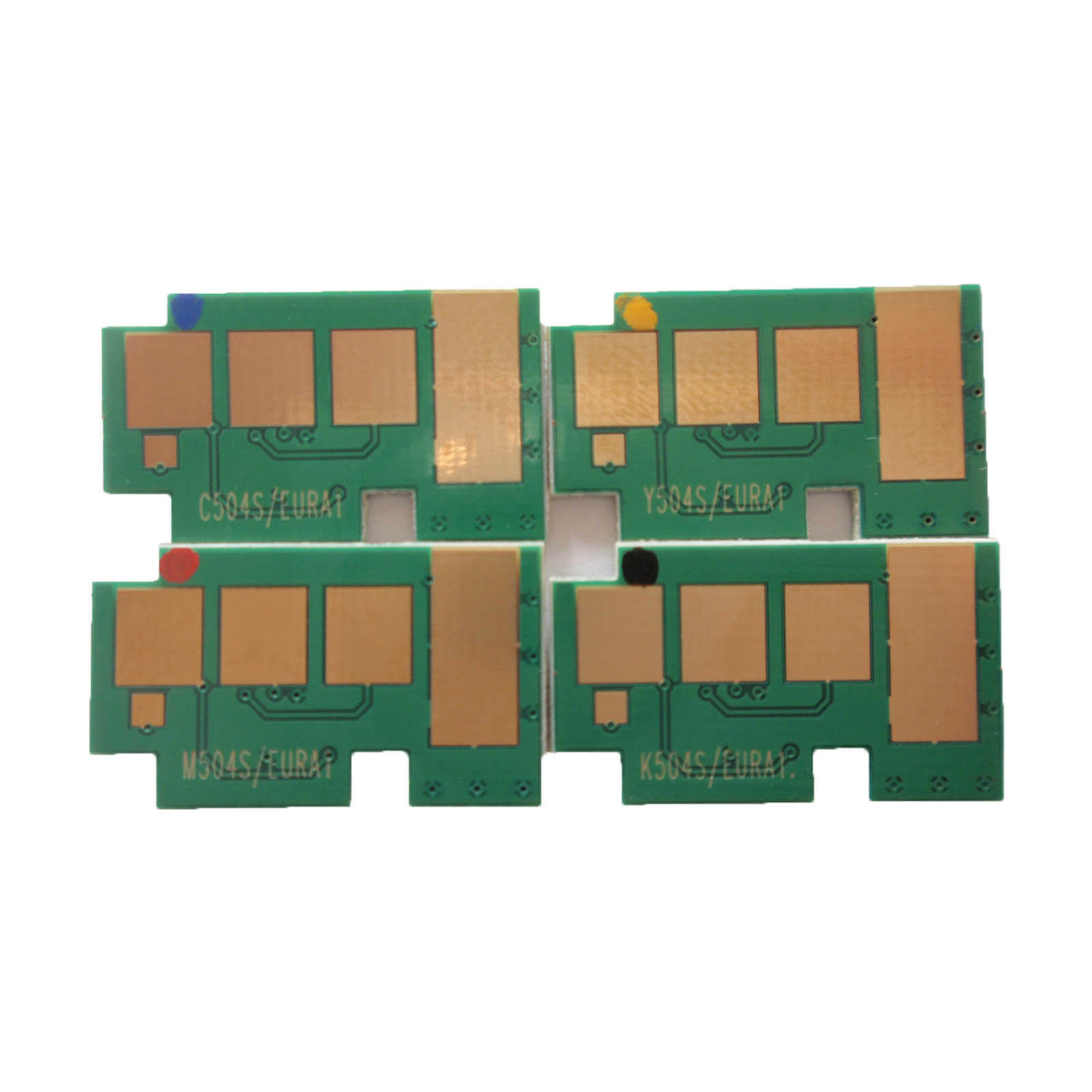 pe@mak 4x Toner Reset Chip für Samsung CLP-415 CLX-4195 Xpress C1810 / C1860 CLT-504S