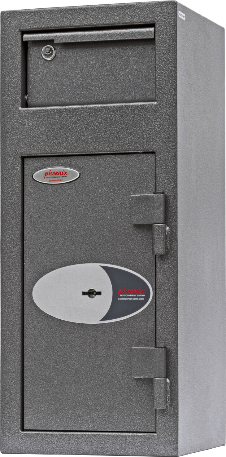 Phoenix SS0992KD - Einwurftresor - Doppelbart-Schlüsselschloss - Grau PSSS0992KD