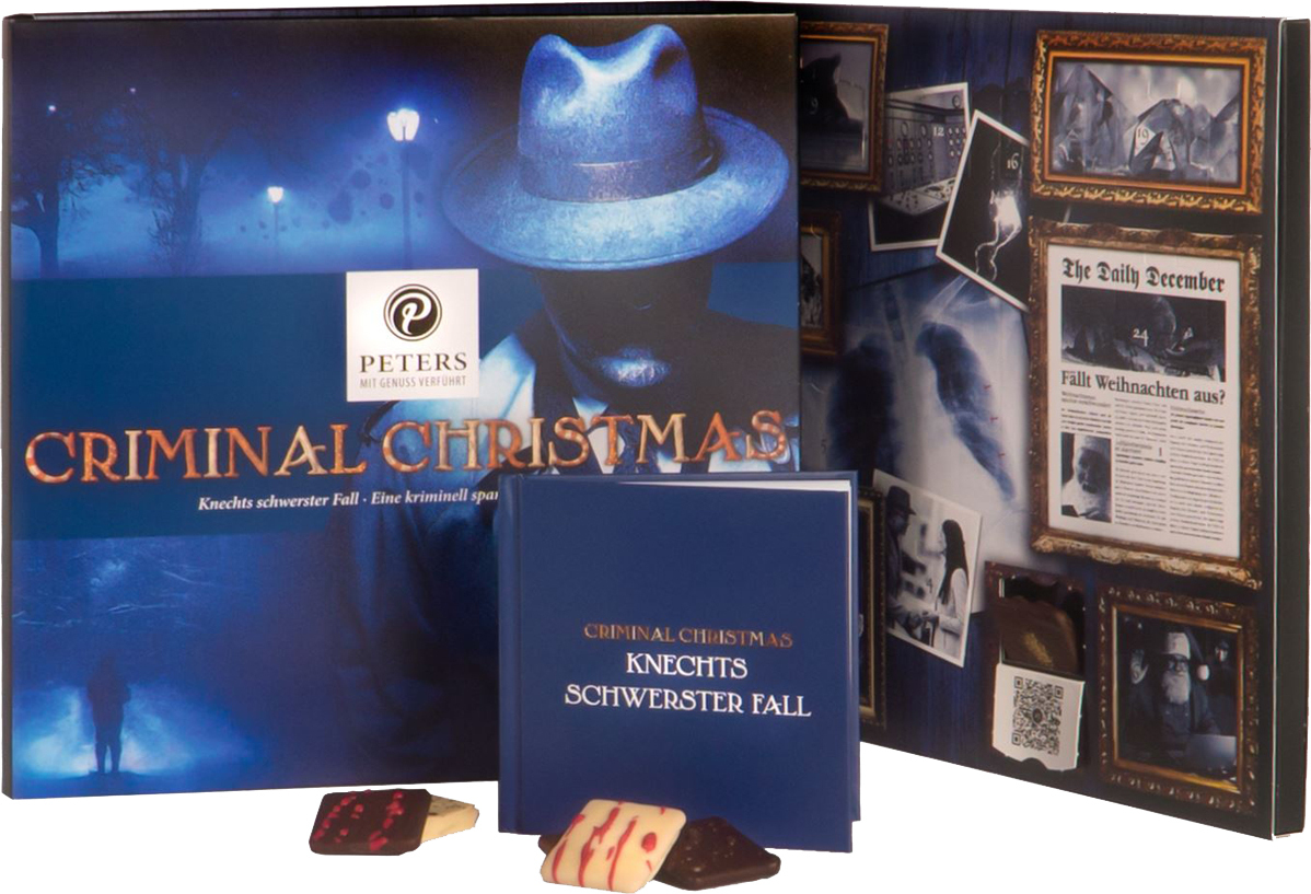 Peters Adventný kalendár Criminal Christmas Knecht's hardest case 255g