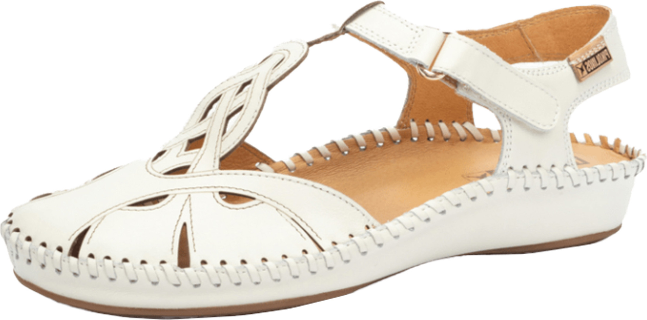 Pikolinos Sandalo donna in pelle P. Vallarta 655-0703 Bianco