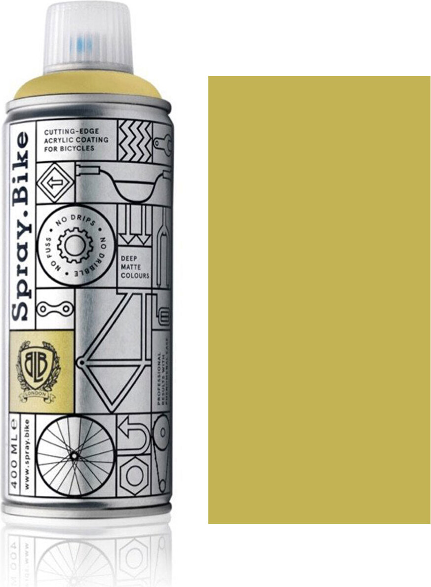 SPRAY.BIKE Fahrrad Lackspray Keine GRUNDIERUNG notwendig - Acryllack Spray 400 ml, Farbe:Sands End COSMOS-48105