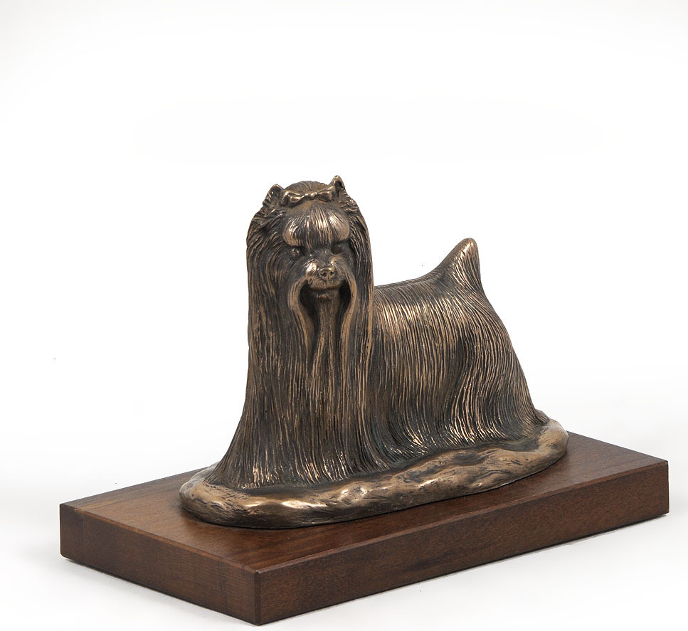 Yorkshire Terrier - Hundestatue, Figur für Büro, Trophäe für Hundeausstellung von Art-Dog brand