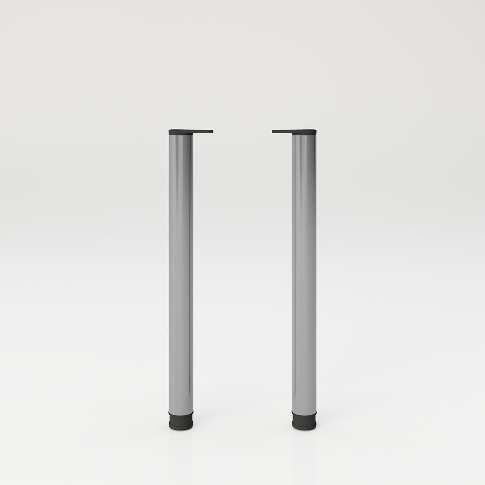 Einrichten24 Neo - Schreibtischfuss 4-er Set, verschiedene Kombinationsmöglichkeiten 804232SI
