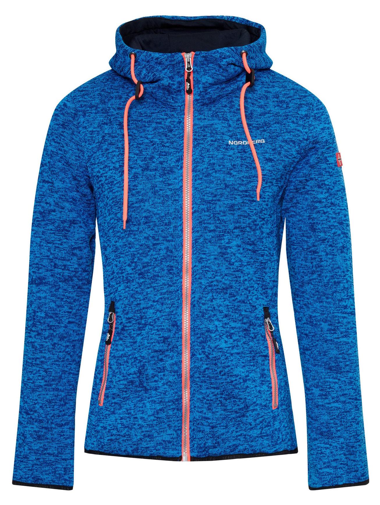 Nordberg Elise Fleeceweste – Damen – Blau Melange - Größe XL ELISE-BE