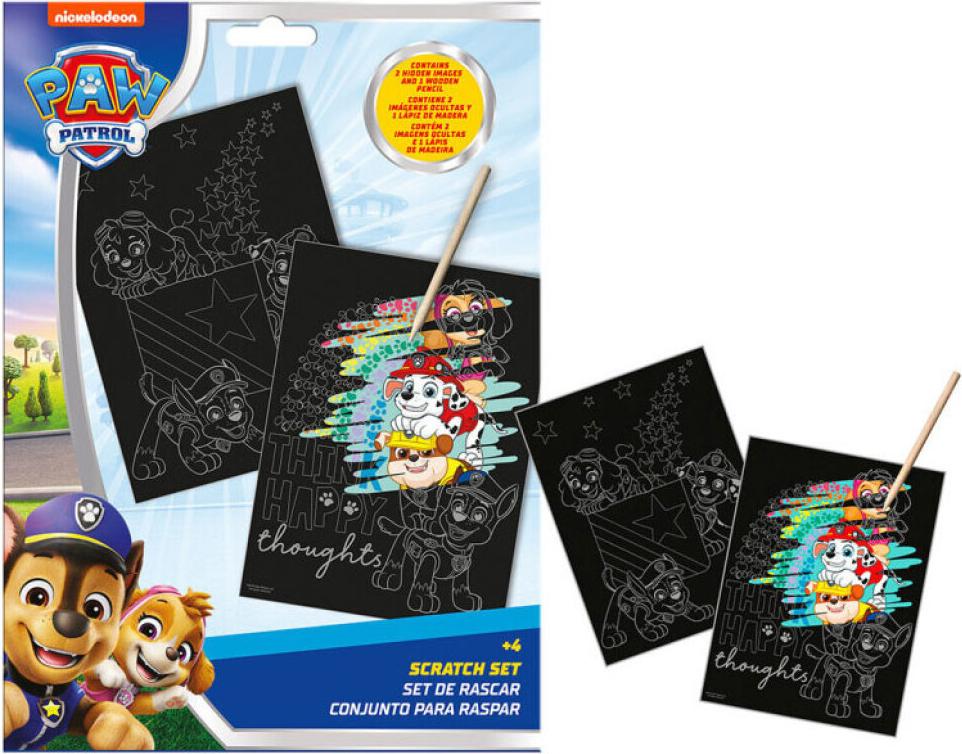 Kids Euroswan Paw Patrol Scratch Schrein Set T-768