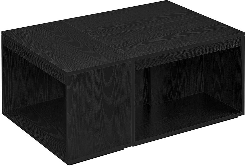 OEM Ebenholz-Sofagarnitur - 3-teiliges Set - Holzspaan - 30x60x40 cm - schwarz - Gesamtgewicht 23,8 kg - Gesamtkapazität 90 kg 2026