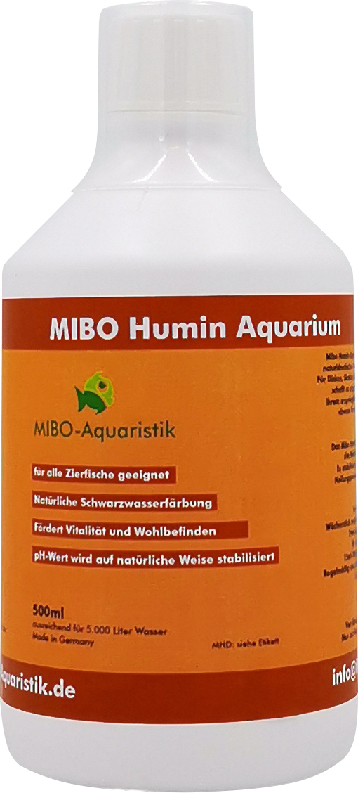 Mibo Aquaristik MIBO Humin UV Schutz Aquarium 500ml ausreichend für 5.000 Liter