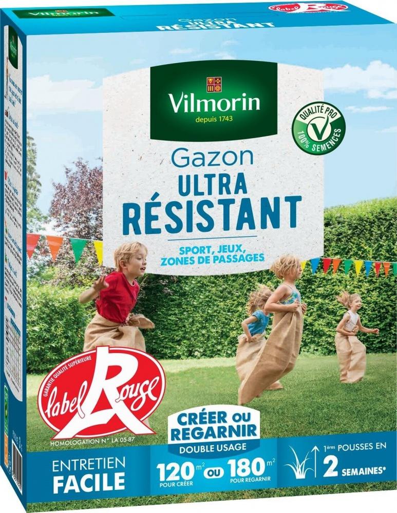 VILMORIN ultra-resistenter Rasen, 3 kg, 120 m²