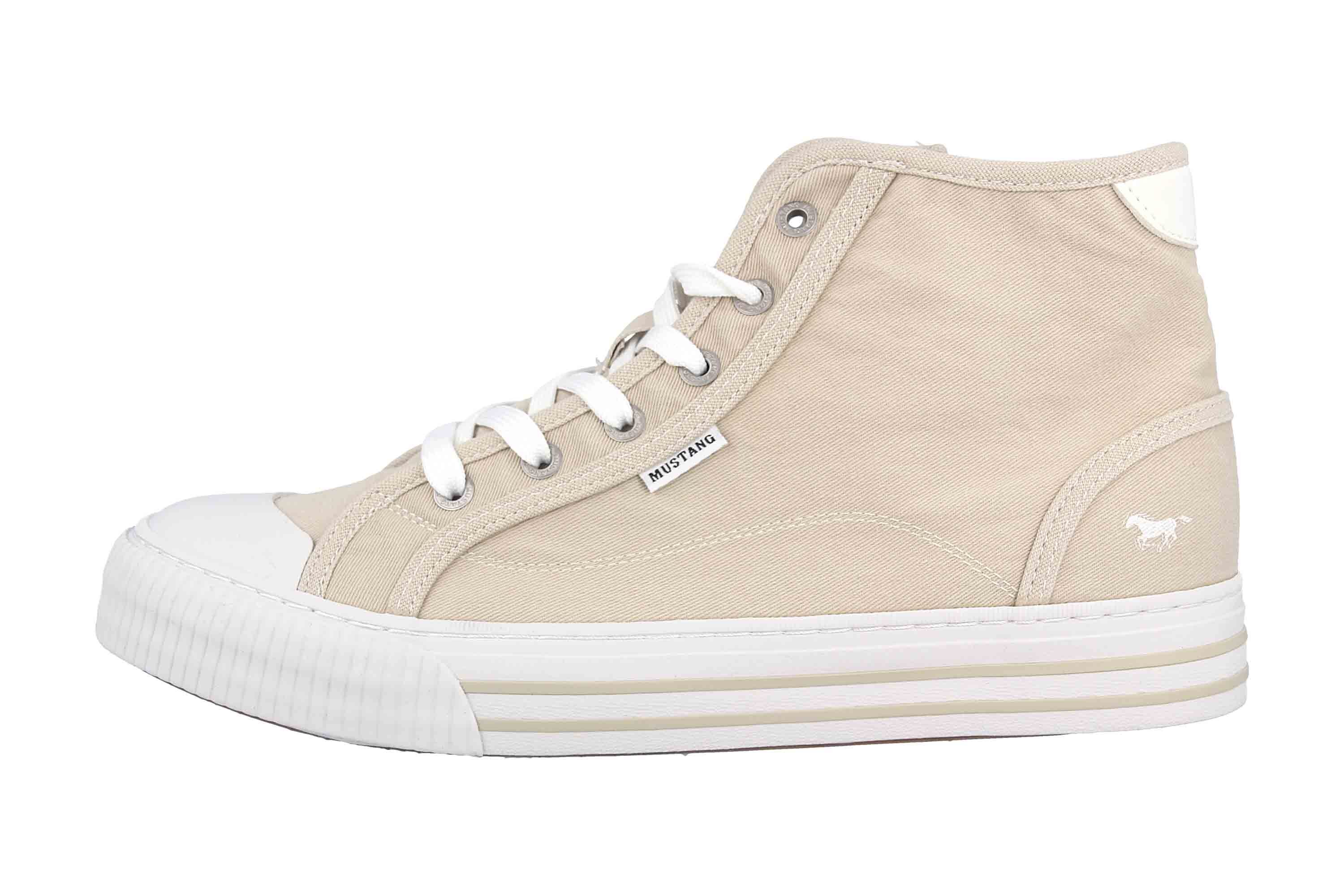 Mustang Shoes tenisky v plus veľkostiach ružové 1420-504-243 veľké dámske topánky