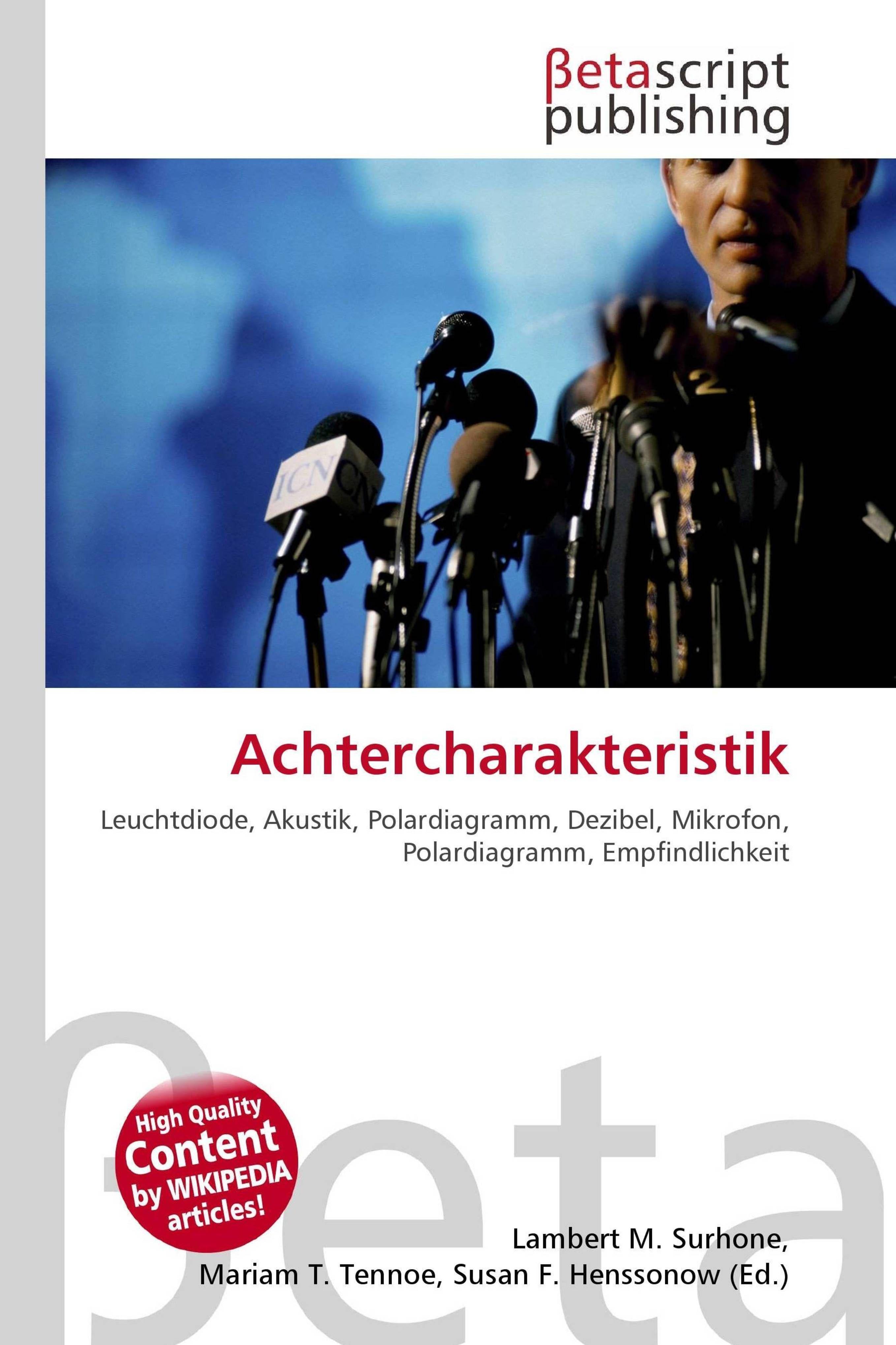 Sonstige Verlage Achtercharakteristik