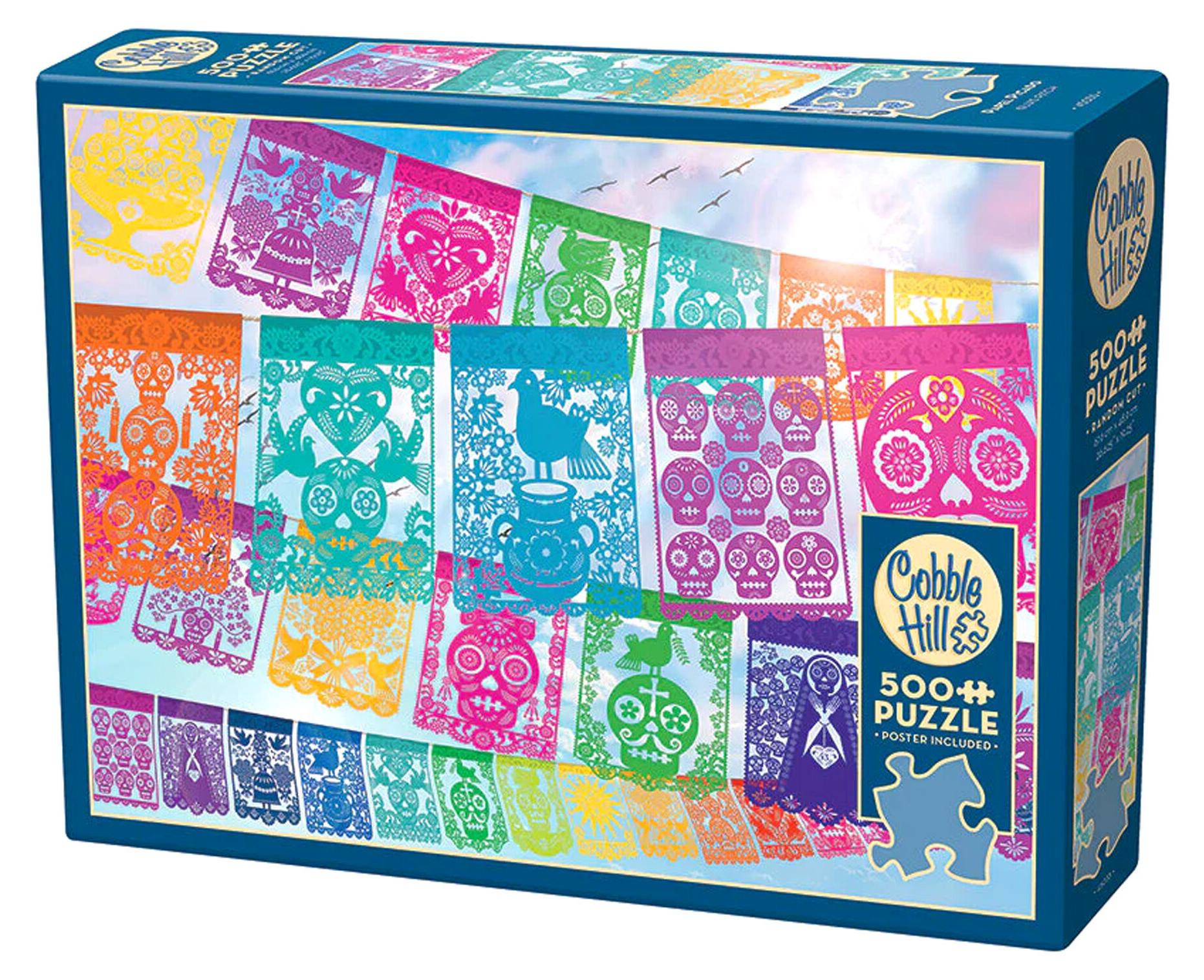 Cobble Hill Puzzle mit 500 Teilen, Motiv aus der mexikanischen Volkskunst