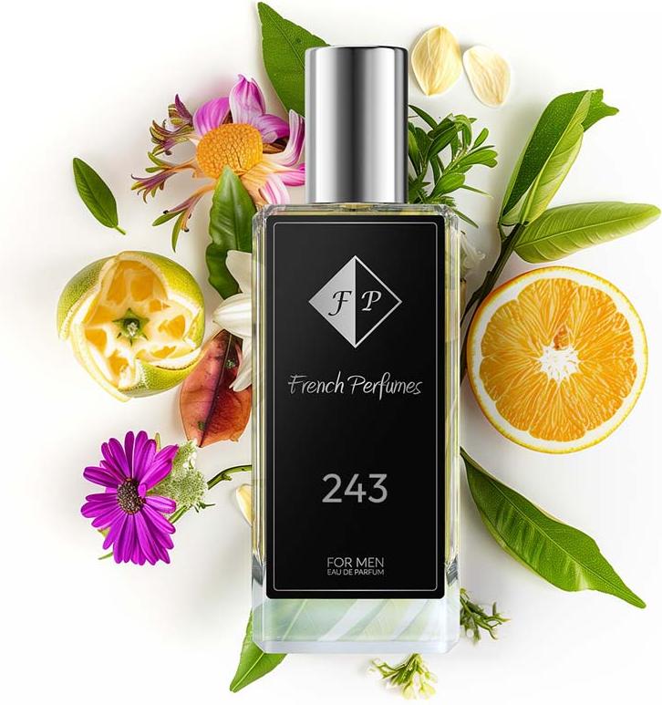 FP French Perfumes | Herrenparfüm Nr. 243 – Myselff – 60 ml – 20 % Parfümöl | Aromatischer Herrenduft – Elegant, Modern & Langanhaltend Nr 243 - Myselff