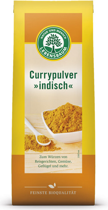 Lebensbaum Currypulver - indisch 50g 6er Pack