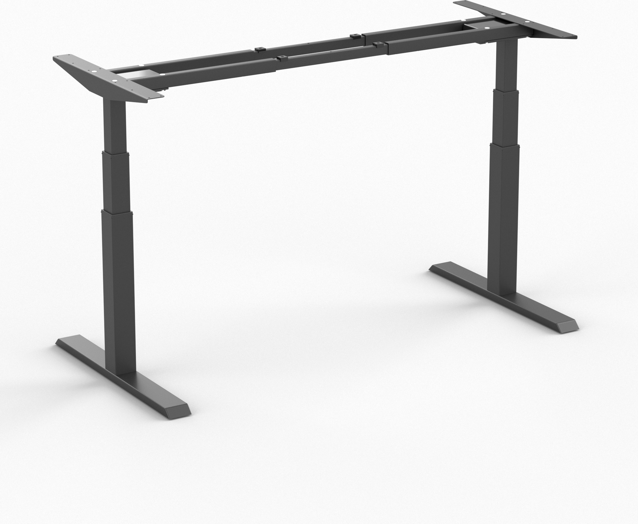 Höhenverstellbarer Schreibtisch - Steelforce 470 - Gestell Schwarz - Elektrisch