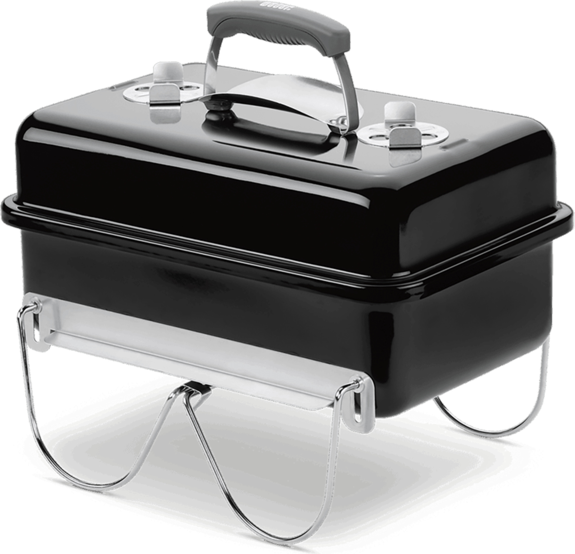 Weber Picknickgrill Go-anywhere 41 x 43 x 31 cm, eckig, Schwarz 1131004