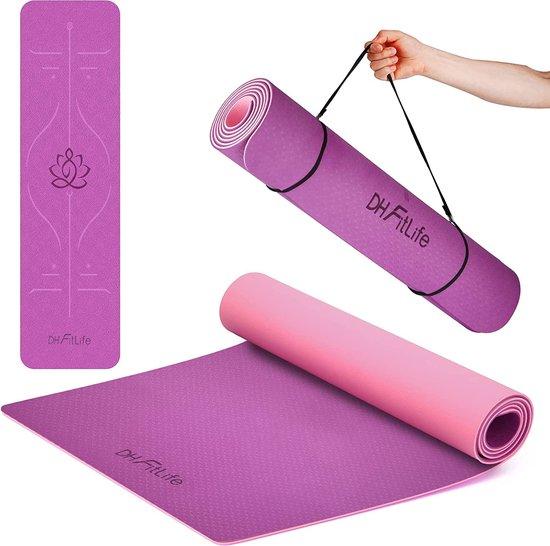 OEM Yoga-Mat aus Gummi, 180 cm lang, für Fitness, Training und Yoga 2026