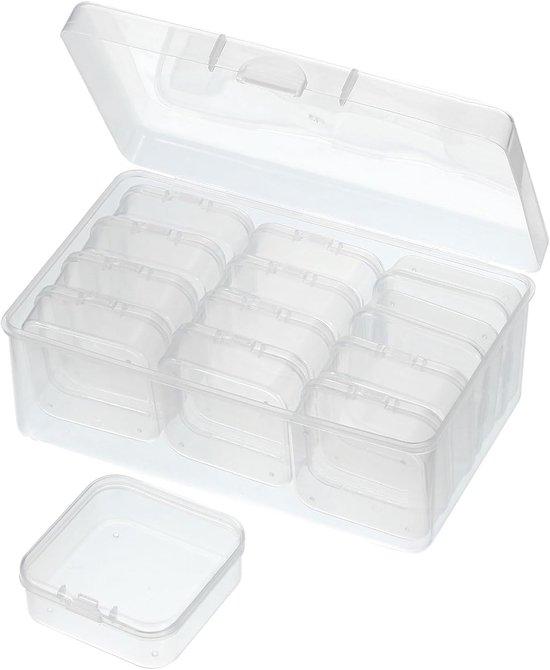OEM Kunsthandwerks-Organizer - 7x4.3x2.8 Zoll - Kunsthandwerks-Organizerbox - Transparenz-Plastik-Organizer - Kunsthandwerks- und Schmuck-Organizer - Fischereiwerkzeuge-Organizer 2026