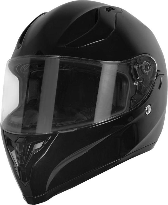 Helm ORIGINE STRADA SOLID schwarz glänzend XS