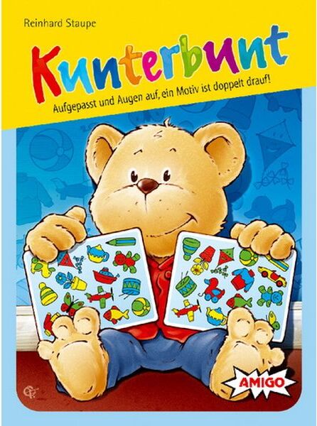 AMIGO Spiel + Freizeit GmbH Kunterbunt Duo Metallbox 1020-4007396039573