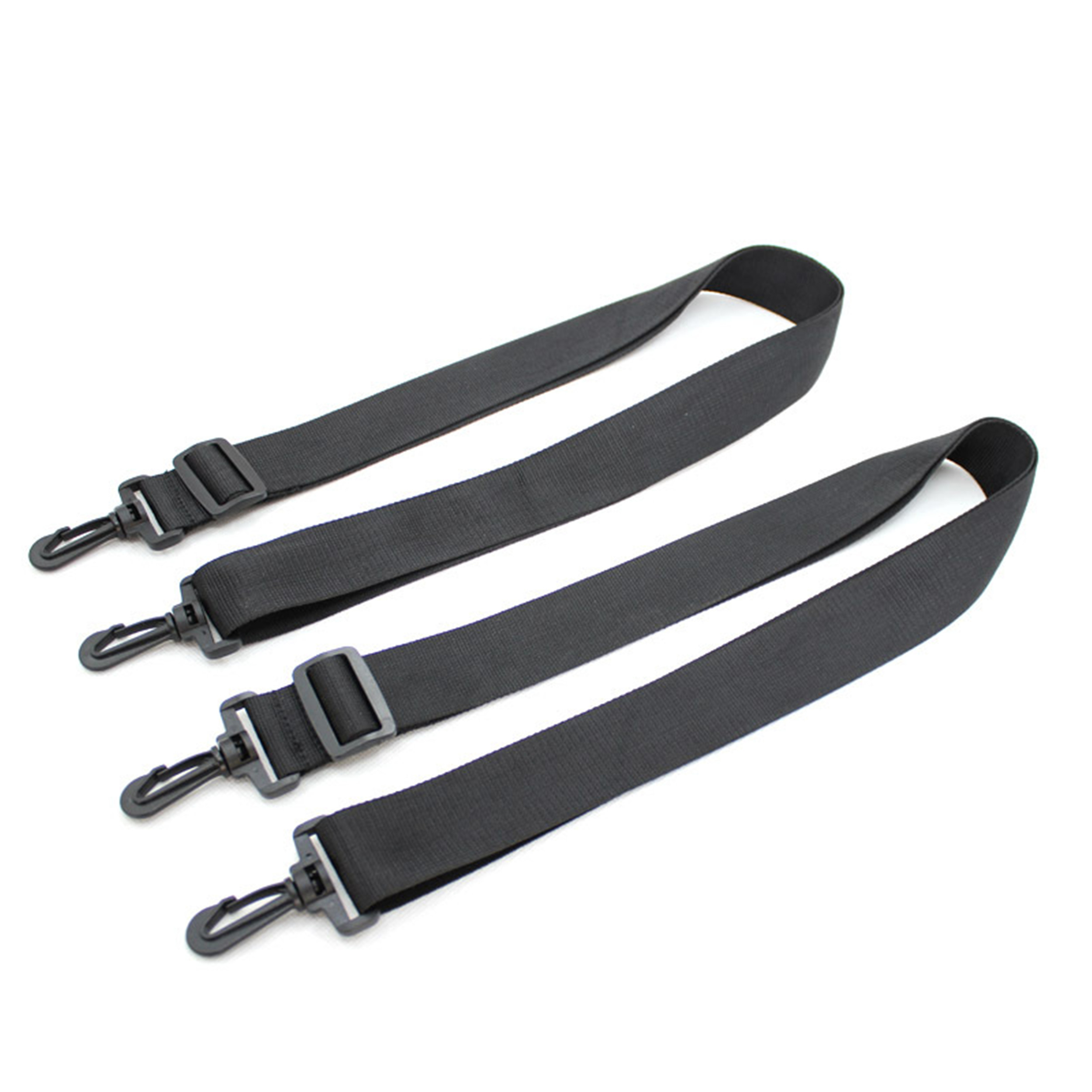 Schwarzer Verstellbarer Schultergurt Aus Nylon - 150 Cm, 3,2 Cm Breit - Ersatzriemen Für Kamera, Laptop, Tasche