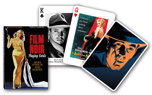 Creativa Mente Piatnik Film Noir Spielkarten – 55 Blatt Kartenspiel im Faltetui