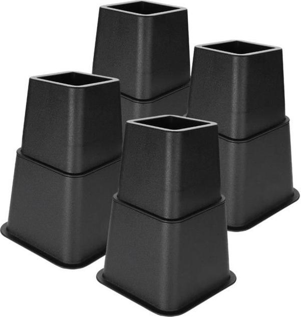 Meoiruery Stuhlerhöhungen, Möbelheber, verstellbare Bettstuhlerhöhung, Sofaerhöhung, 4 x 5 Beinerhöhungsset KAU-ER-LYS-PH-20251126-153