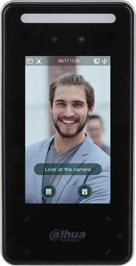 Dahua Technology ASI6213J-MW reader de control de access Terminal de facial recognition Black, Grey 1361941