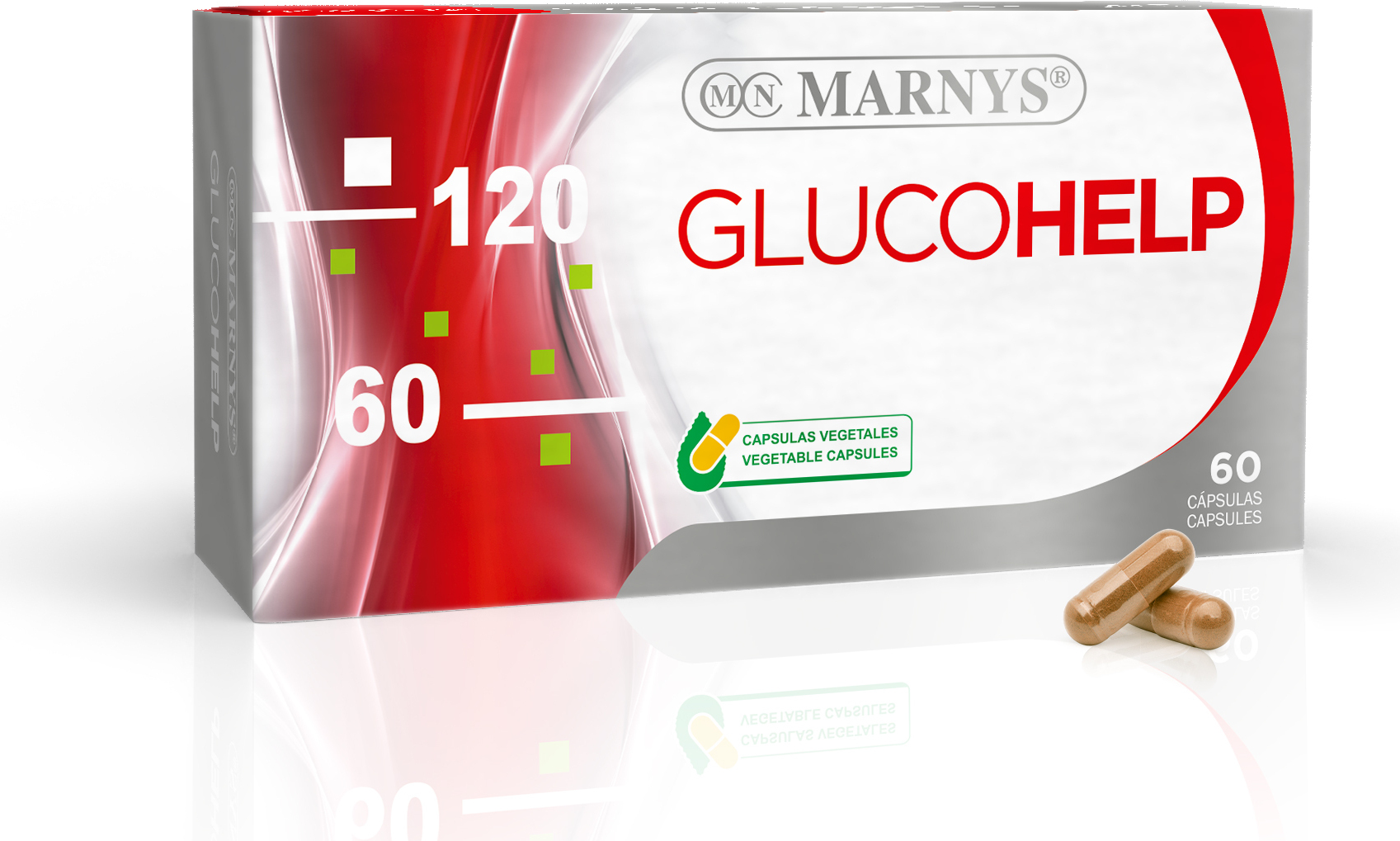 MARNYS Glucohelp mit Chrom und Zimt Untersttzt einen gesunden Blutzuckerspiegel, 60 Kapseln