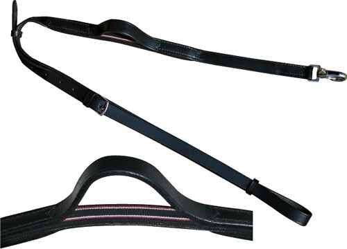 HKM Sports Equipment Ausbinder mit Elastikeinsatz, Farbe:schwarz, Groesse:Pony 6201