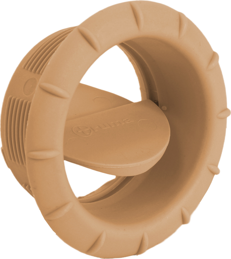 Truma Warmluftverteiler Warmluftaustritt Luftauströmer Luftklappe Luftverteiler Heizung beige AT-12411