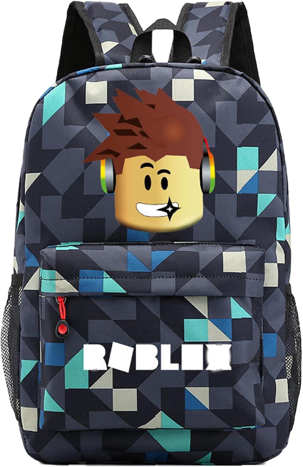 Unbranded Rucksack Robllox,Robllox Schulrucksack,Große Kapazität Rucksack,Schulrucksack Robllox,Anime School Bag